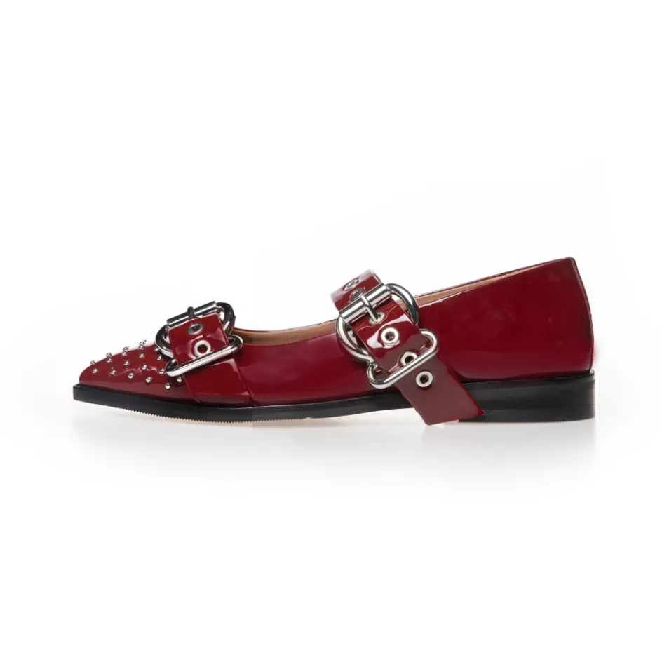 future_vibes_patent_p__bordo_6.webp Copenhagen Shoes Loafers | Ballerinasko*FUTURE VIBES PATENT (P) - Bordo