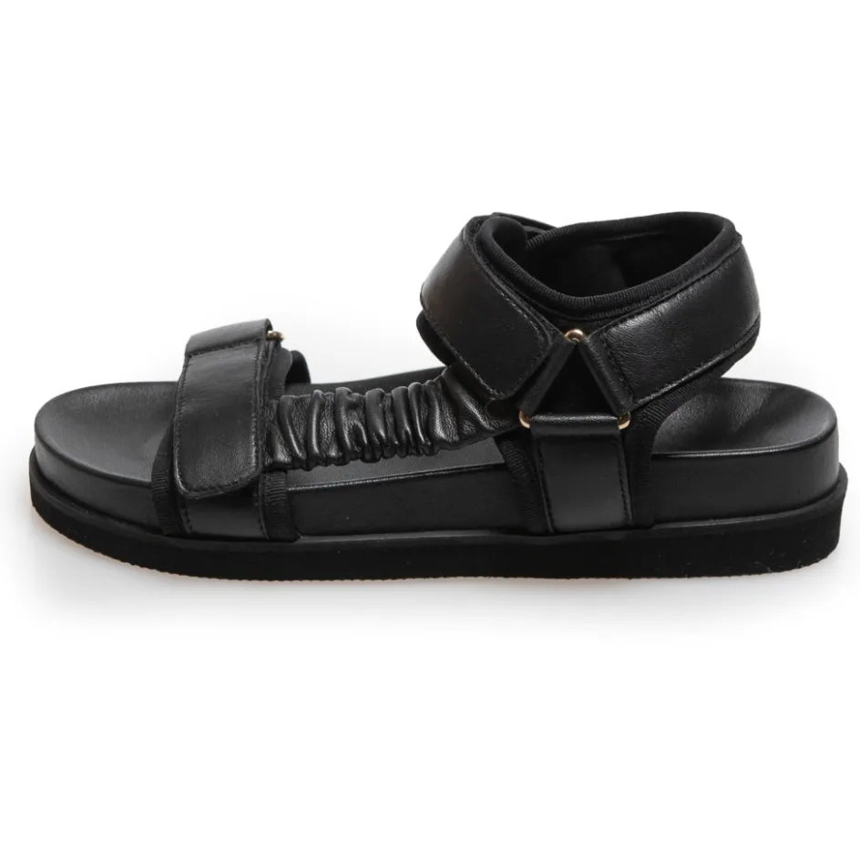 Copenhagen Shoes Flade Sandaler*GO FOR BEACH - Black