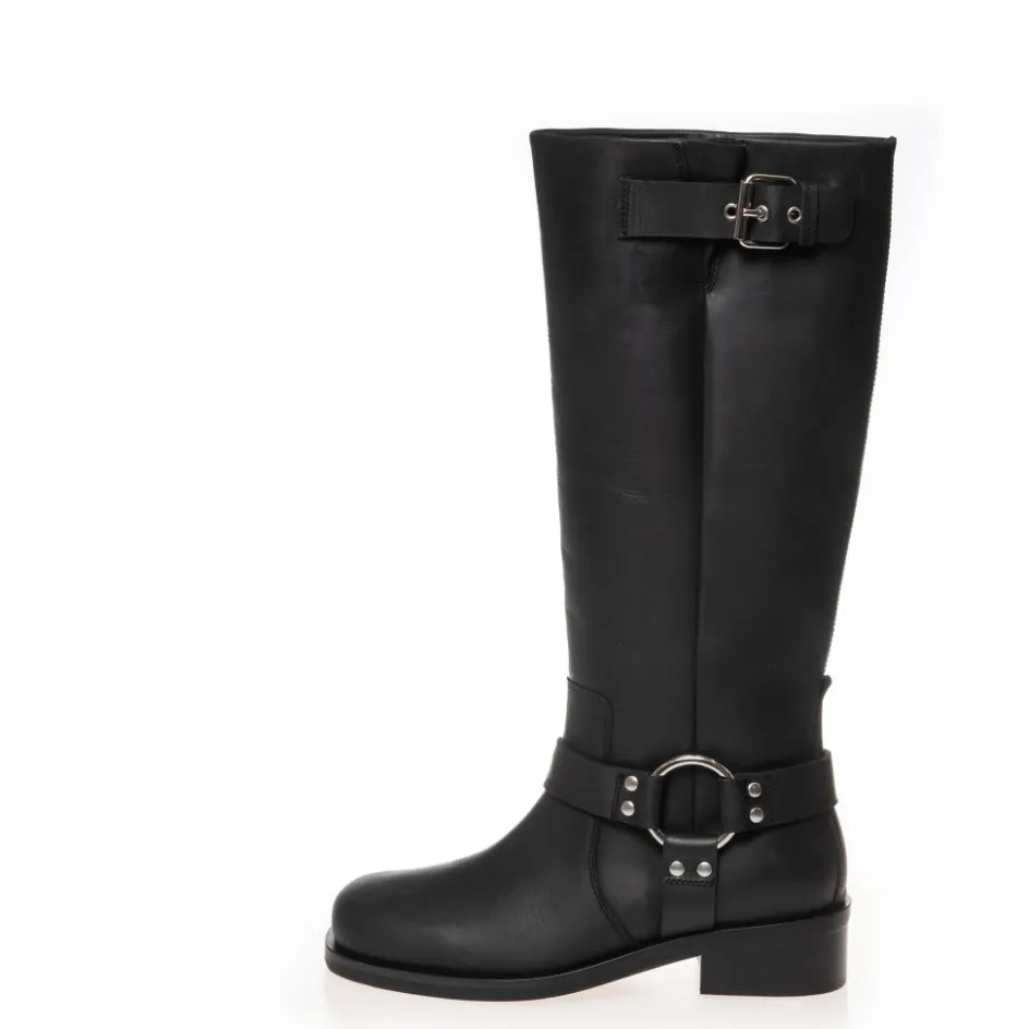 Copenhagen Shoes Lange Støvler*GO FOR THE MOVE HIGH - Black