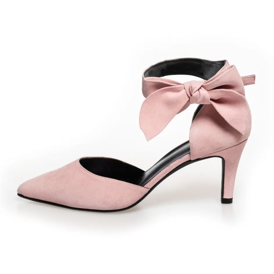 Copenhagen Shoes Stiletter*GOING OUT SUEDE - ROSA (NENUCA) Goingout suede heels rosa nenuca