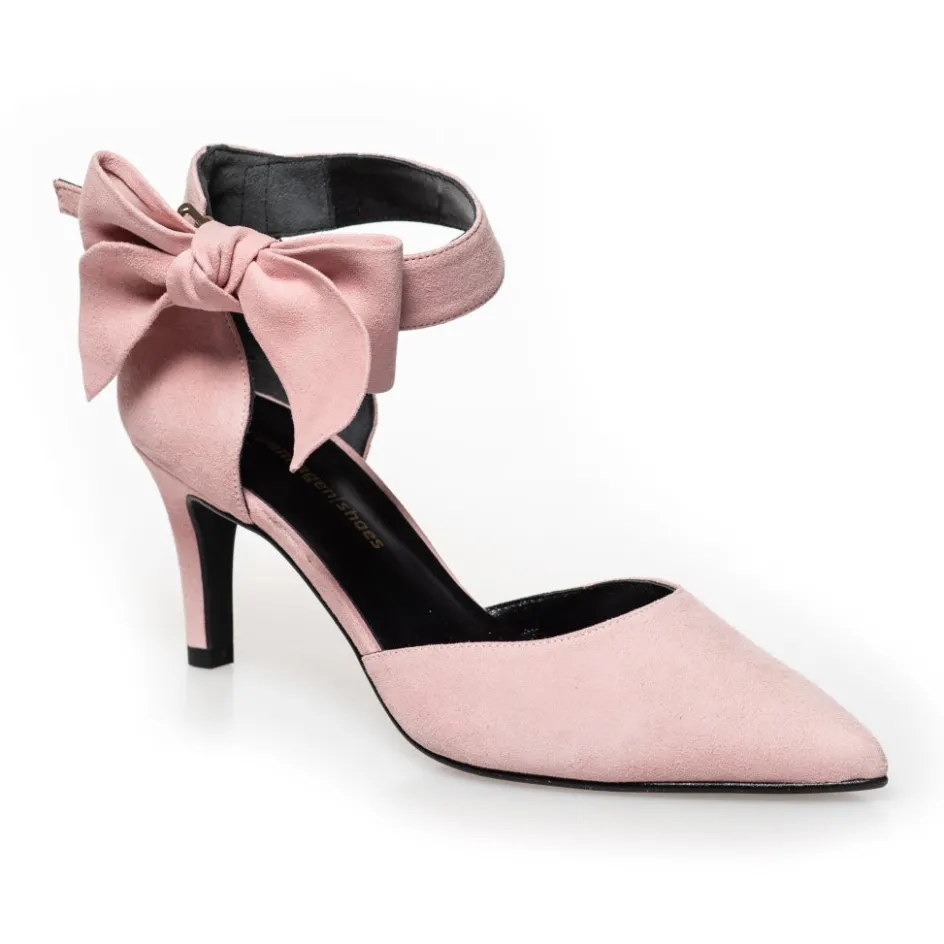 Copenhagen Shoes Stiletter*GOING OUT SUEDE - ROSA (NENUCA) Goingout suede heels rosa nenuca