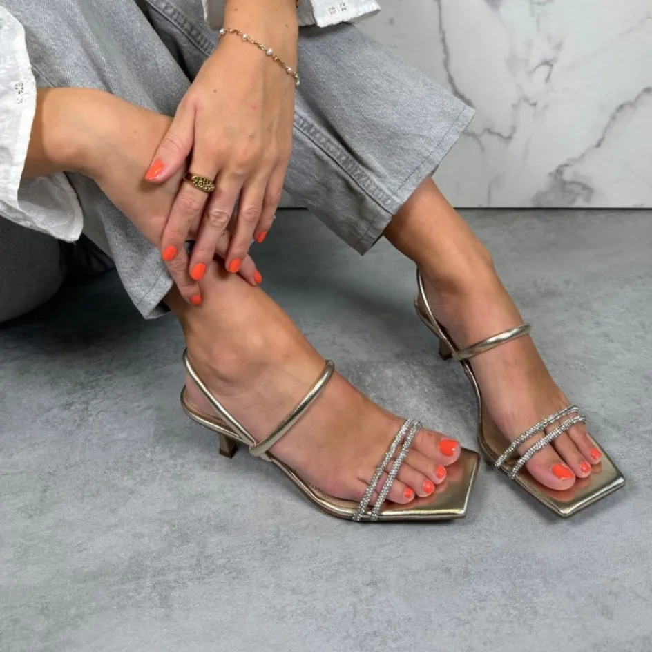 gold_and_diamonds__gold__diamond_4.webp Copenhagen Shoes Sandaler Med Hæl | Stiletter*GOLD AND DIAMONDS - GOLD / DIAMOND Goldand diamonds heels gold diamond