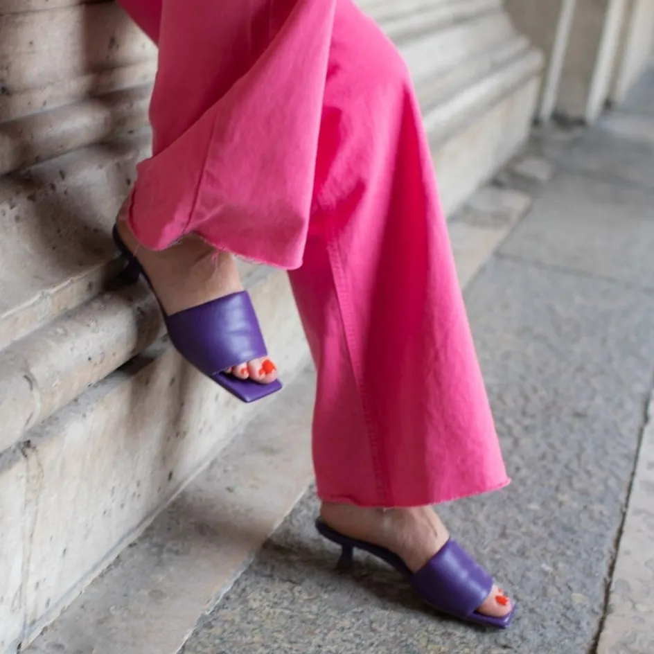 Copenhagen Shoes Sandaler Med Hæl | Stiletter*GOOD VIBES - ORCHID Goodvibes sandal orchid