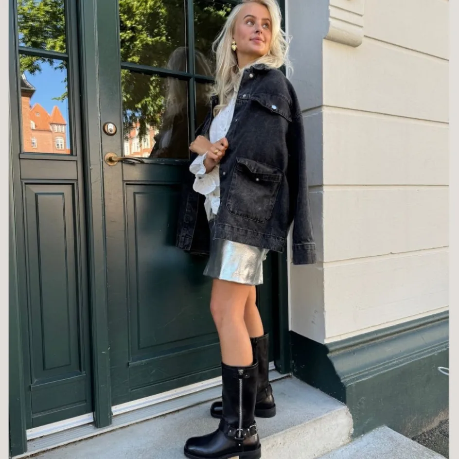 Copenhagen Shoes Lange Støvler*HEARTBEAT AND MORE - Black
