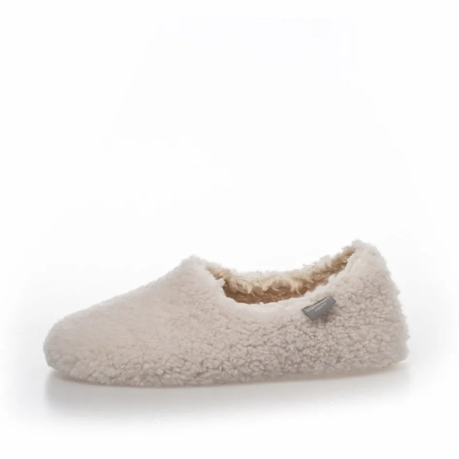 Copenhagen Shoes Hjemmesko*HEARTS - OFF WHITE Heartshomeslipper off white