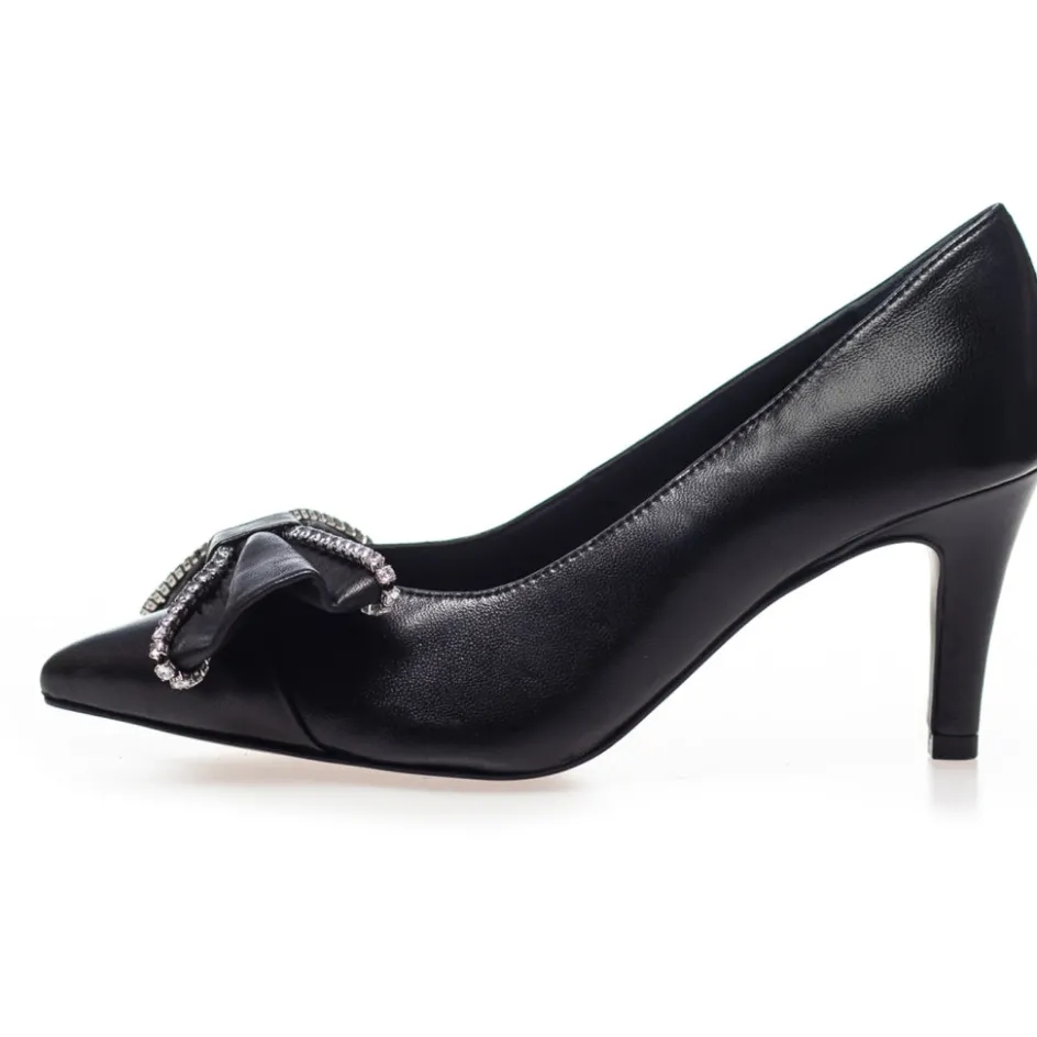 her_moments_leather__black_5.webp Copenhagen Shoes Stiletter*HER MOMENTS LEATHER - BLACK Hermoments leather heels black