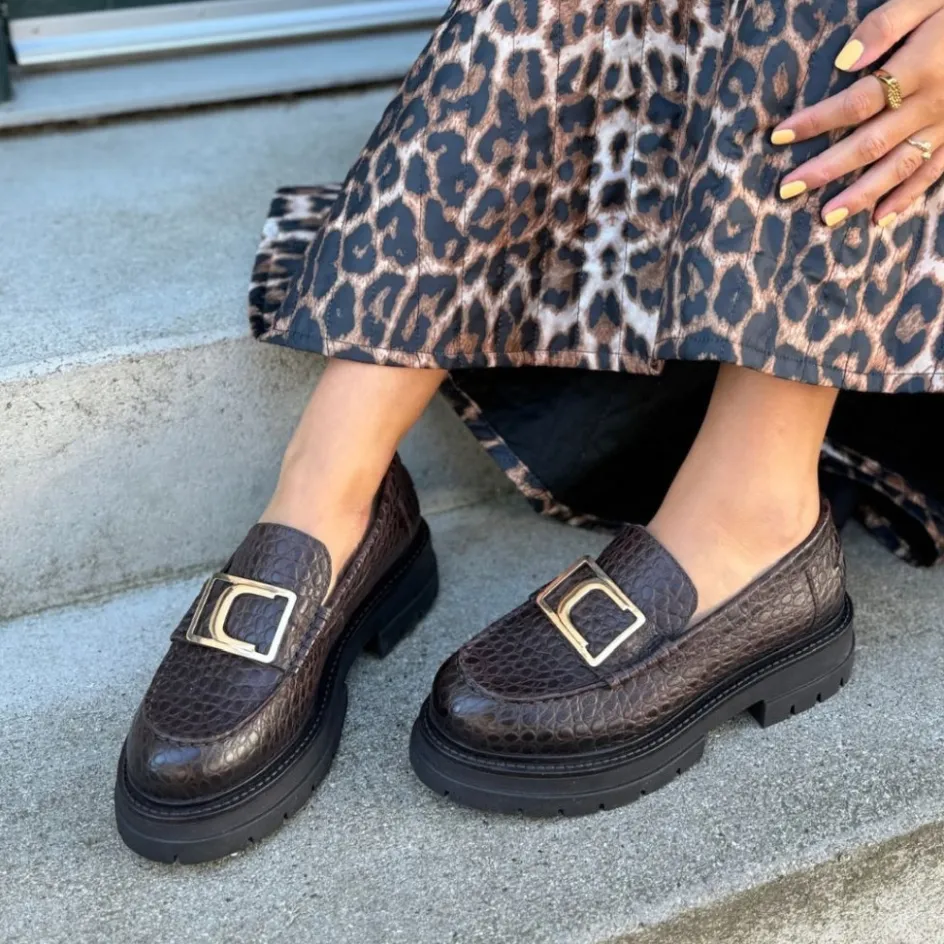 Copenhagen Shoes Loafers*ICONIC WALK - Espresso
