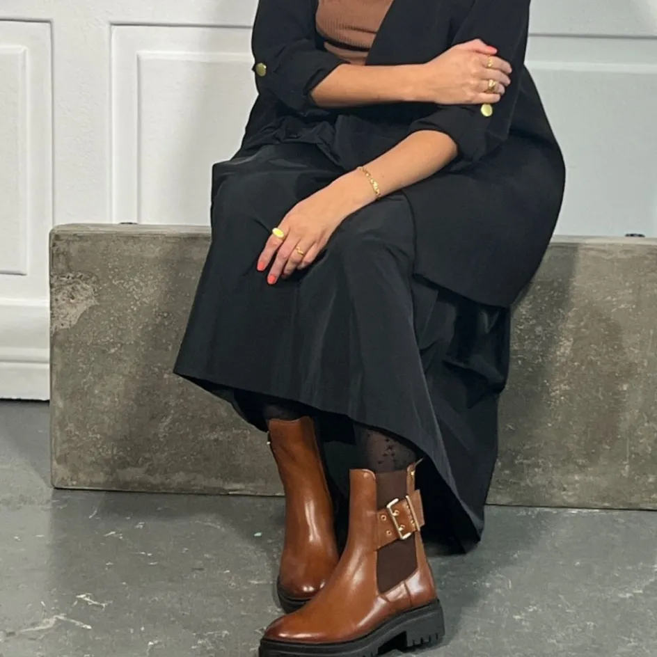Copenhagen Shoes Chelsea Boots | Ankelstøvler*ITS LIKE FALL - COGNAC Itslike fall stoevler cognac