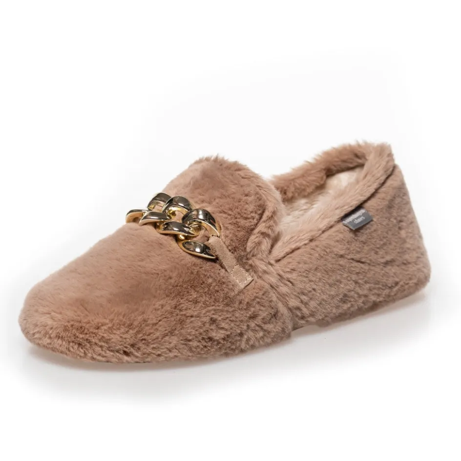 Copenhagen Shoes Hjemmesko*JOY - TAUPE Joyhomeslipper taupe