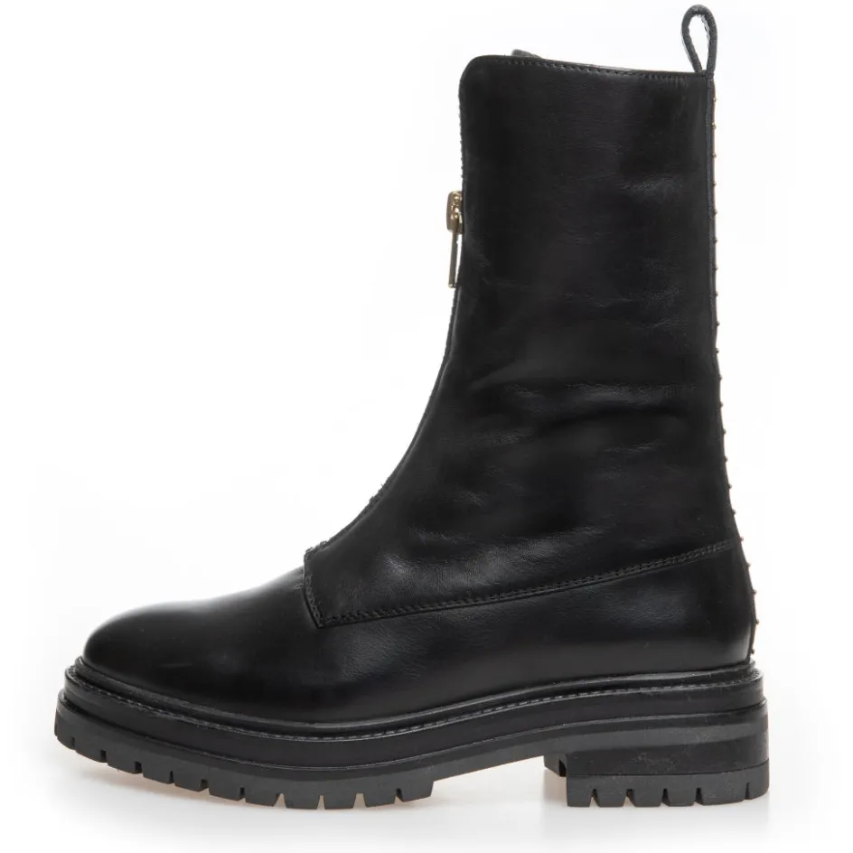 Copenhagen Shoes Ankelstøvler*JUST FLYING - BLACK Justflying stoevler black