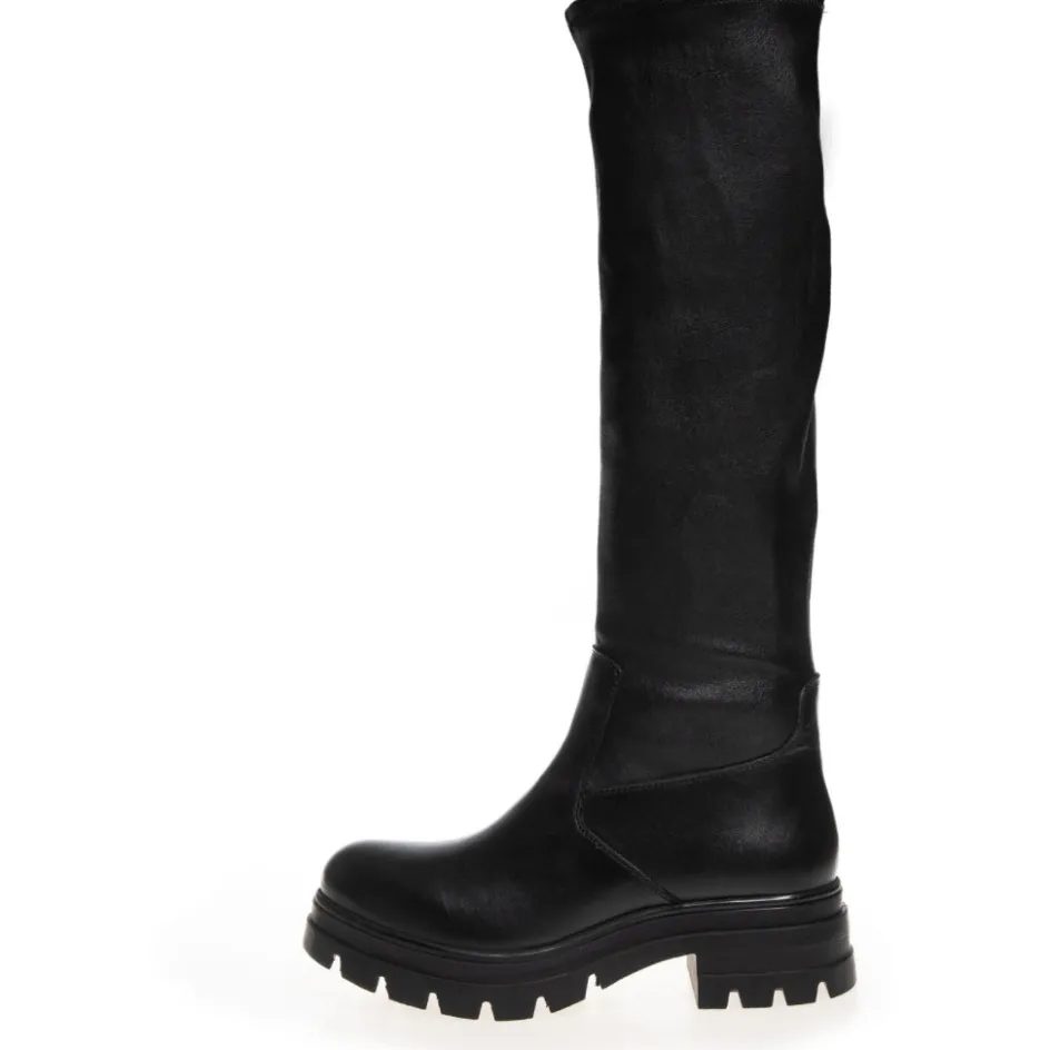 Copenhagen Shoes Lange Støvler*JUST ME - Black