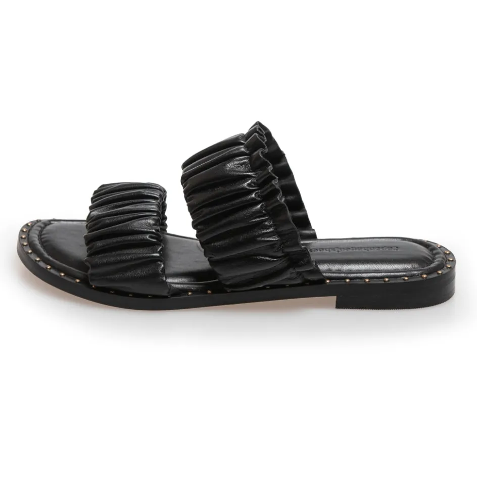 keep_up_girl__black_4.webp Copenhagen Shoes Flade Sandaler*KEEP UP GIRL - Black