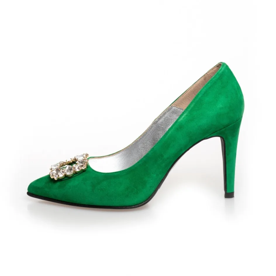 Copenhagen Shoes Stiletter*LA - GREEN JEALLY BEAN Laheels green jeally bean