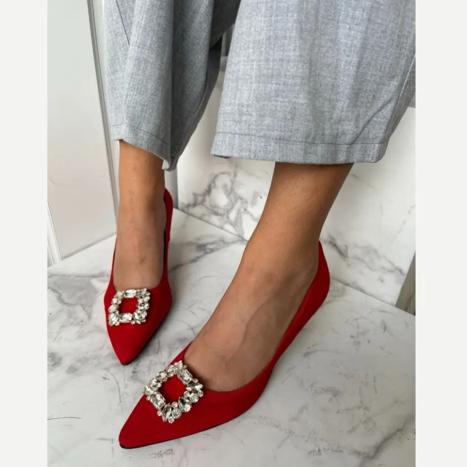 Copenhagen Shoes Stiletter*LA - RED FIRE Laheels red fire