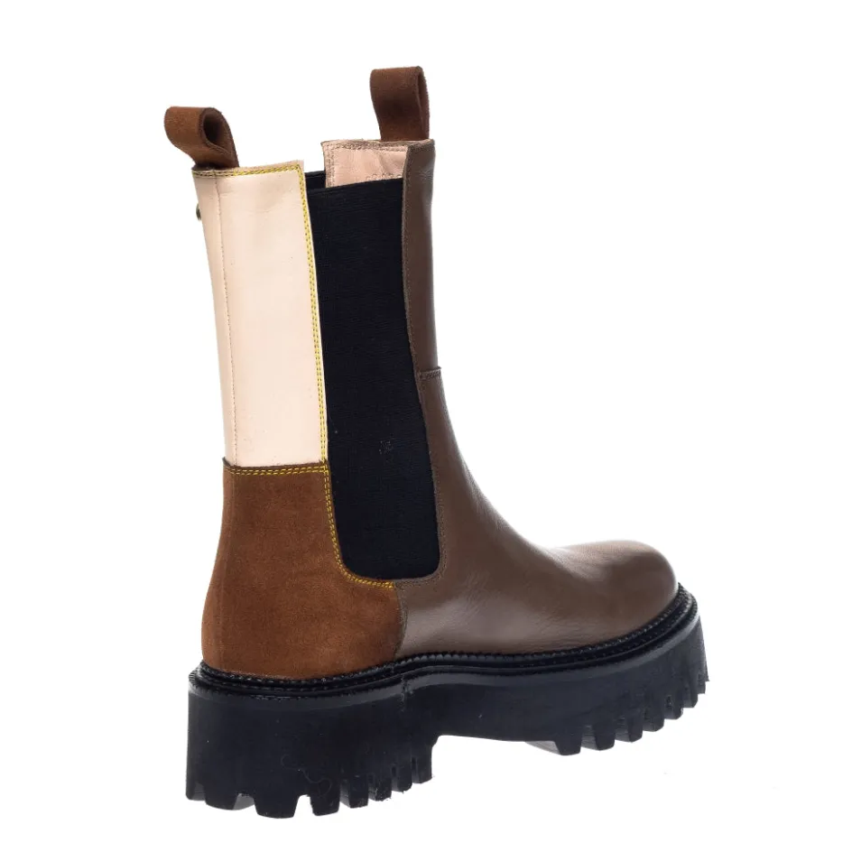 lemon_multicolor__brown_multi_2.webp Copenhagen Shoes Chelsea Boots | Ankelstøvler*LEMON (MULTICOLOR) - BROWN MULTI Lemonmulticolor boot brown multi