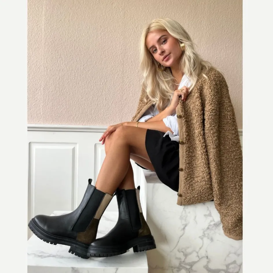 lemon_multicolor__military_multi_4.webp Copenhagen Shoes Chelsea Boots | Ankelstøvler*LEMON (MULTICOLOR) - MILITARY MULTI Lemonmulticolor boot military multi