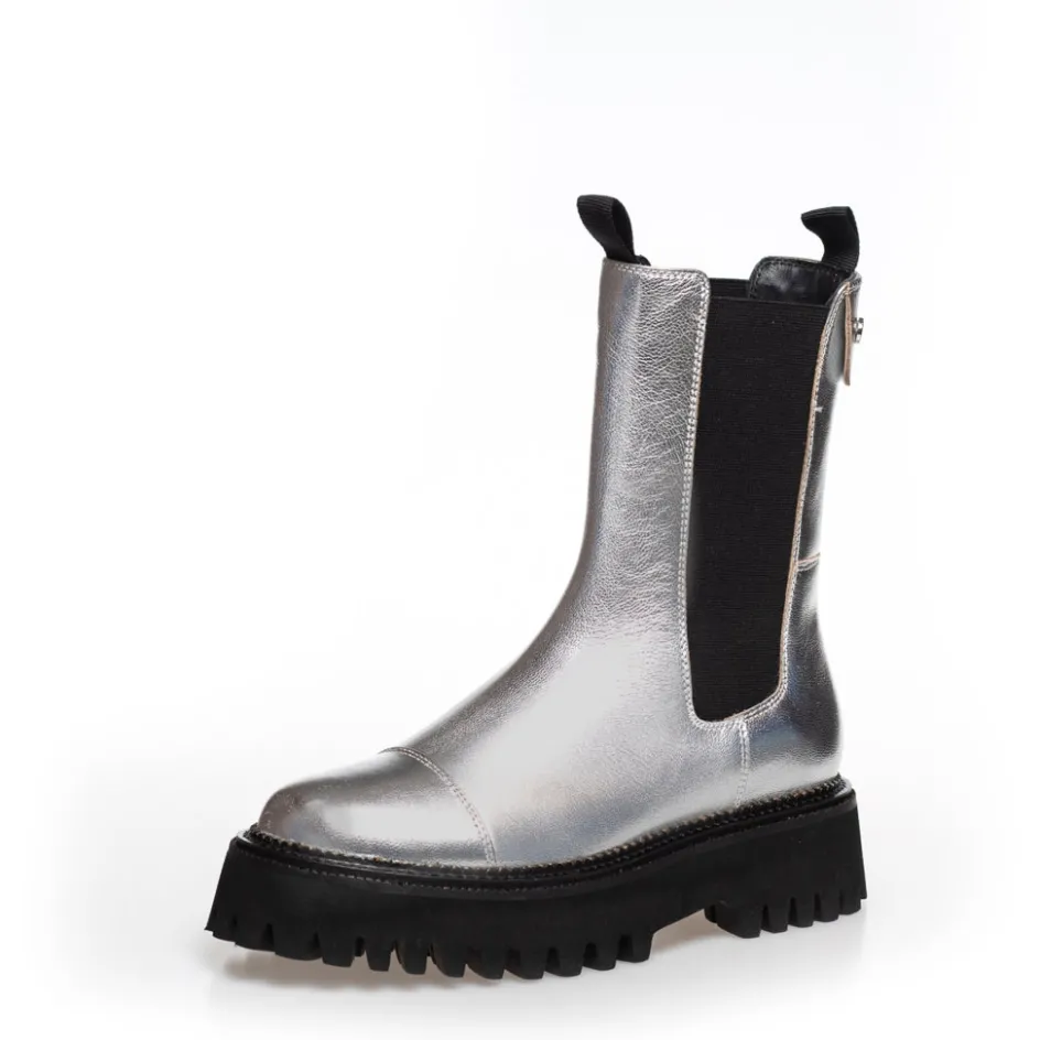 lemon_silver__silver_3.webp Copenhagen Shoes Ankelstøvler*LEMON SILVER - SILVER Lemonsilver boot silver