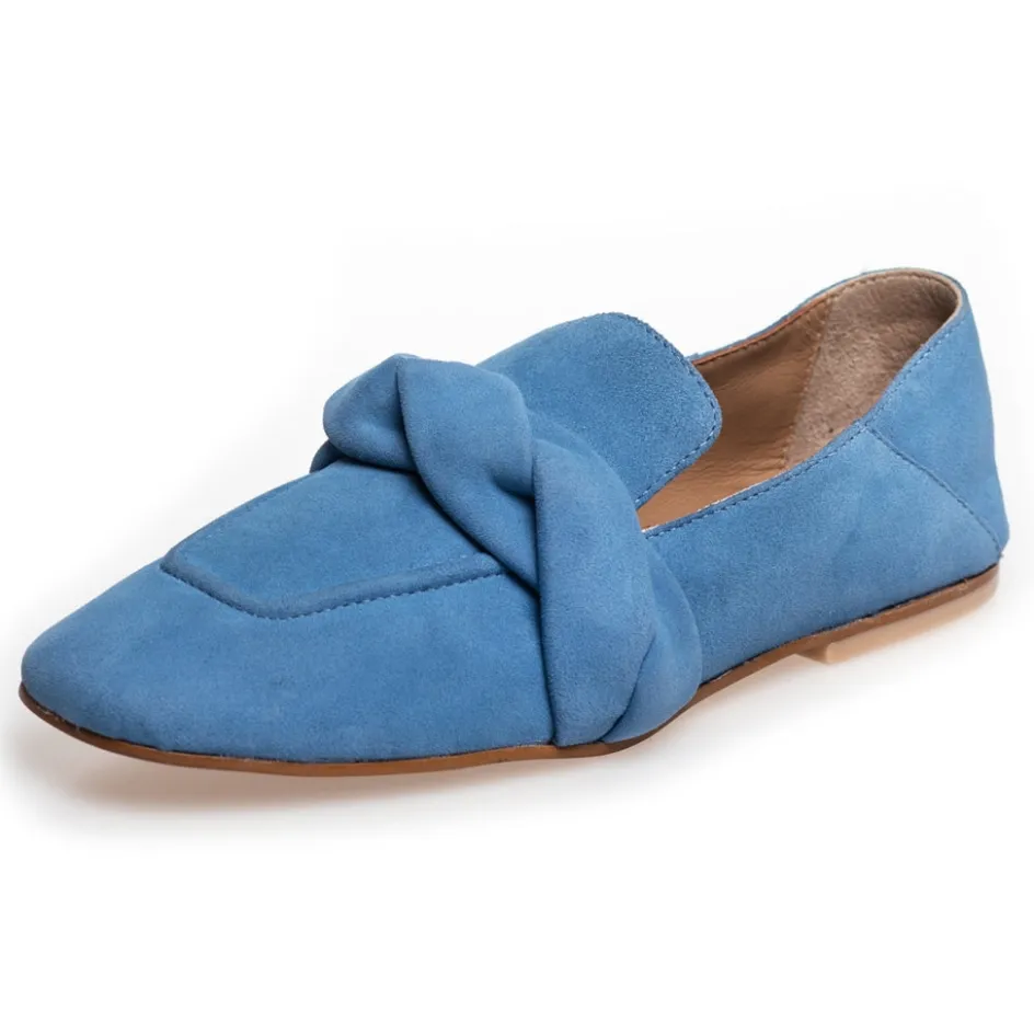 Copenhagen Shoes Loafers*LIKE FAIRYTALES SUEDE - DENIM Likefairytales suede loafer denim