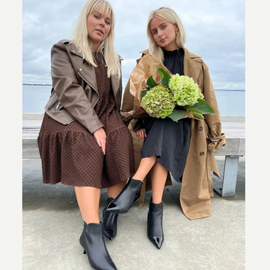 Copenhagen Shoes Støvler Med Hæl | Ankelstøvler*LONDON GIRL - BLACK Londongirl boot black