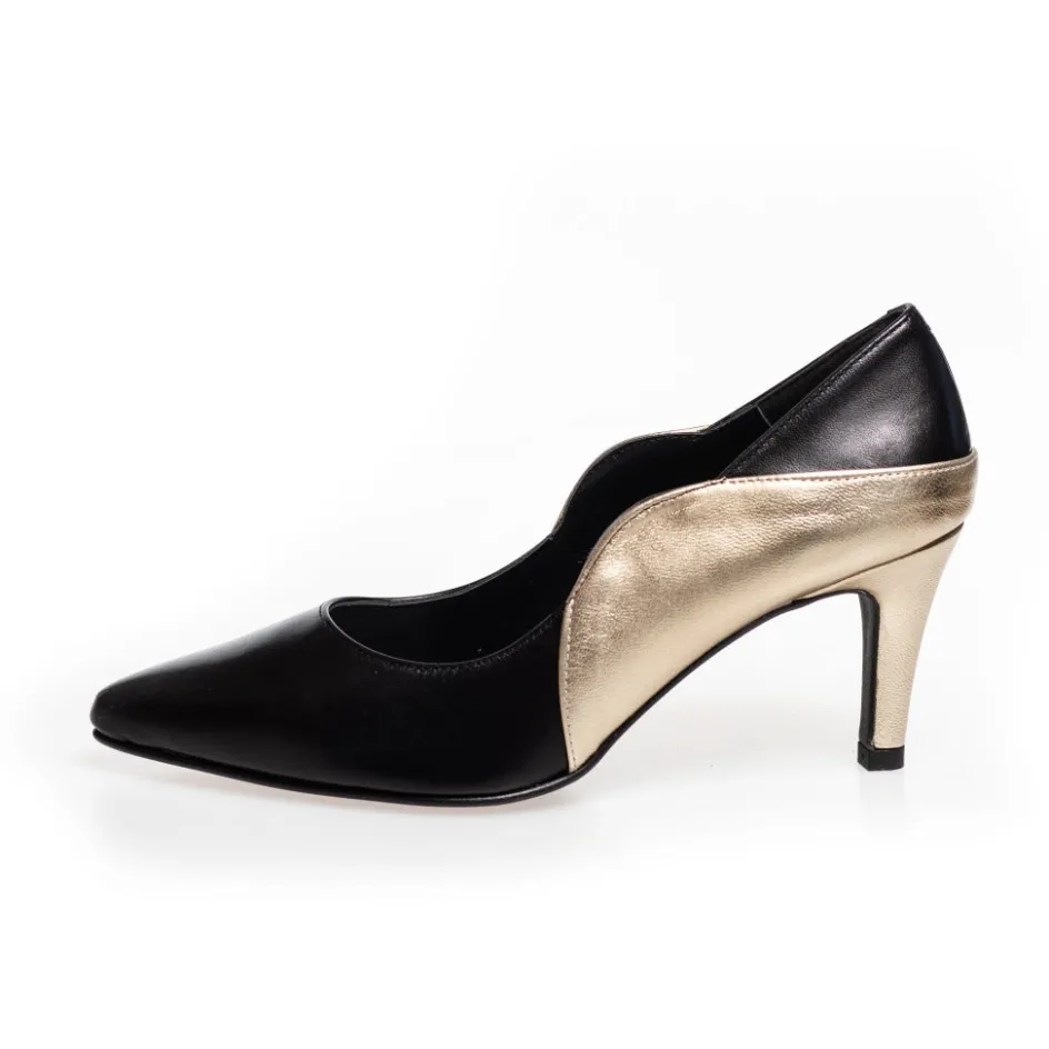 love_and_joy__black_gold__black_gold_2.webp Copenhagen Shoes Stiletter*LOVE AND JOY - BLACK GOLD - Black Gold Loveand joy black gold heels black gold