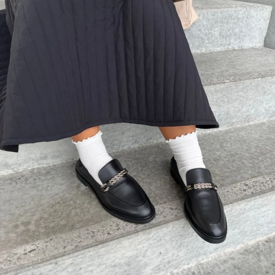 Copenhagen Shoes Loafers*LOVE AND WALK - Black