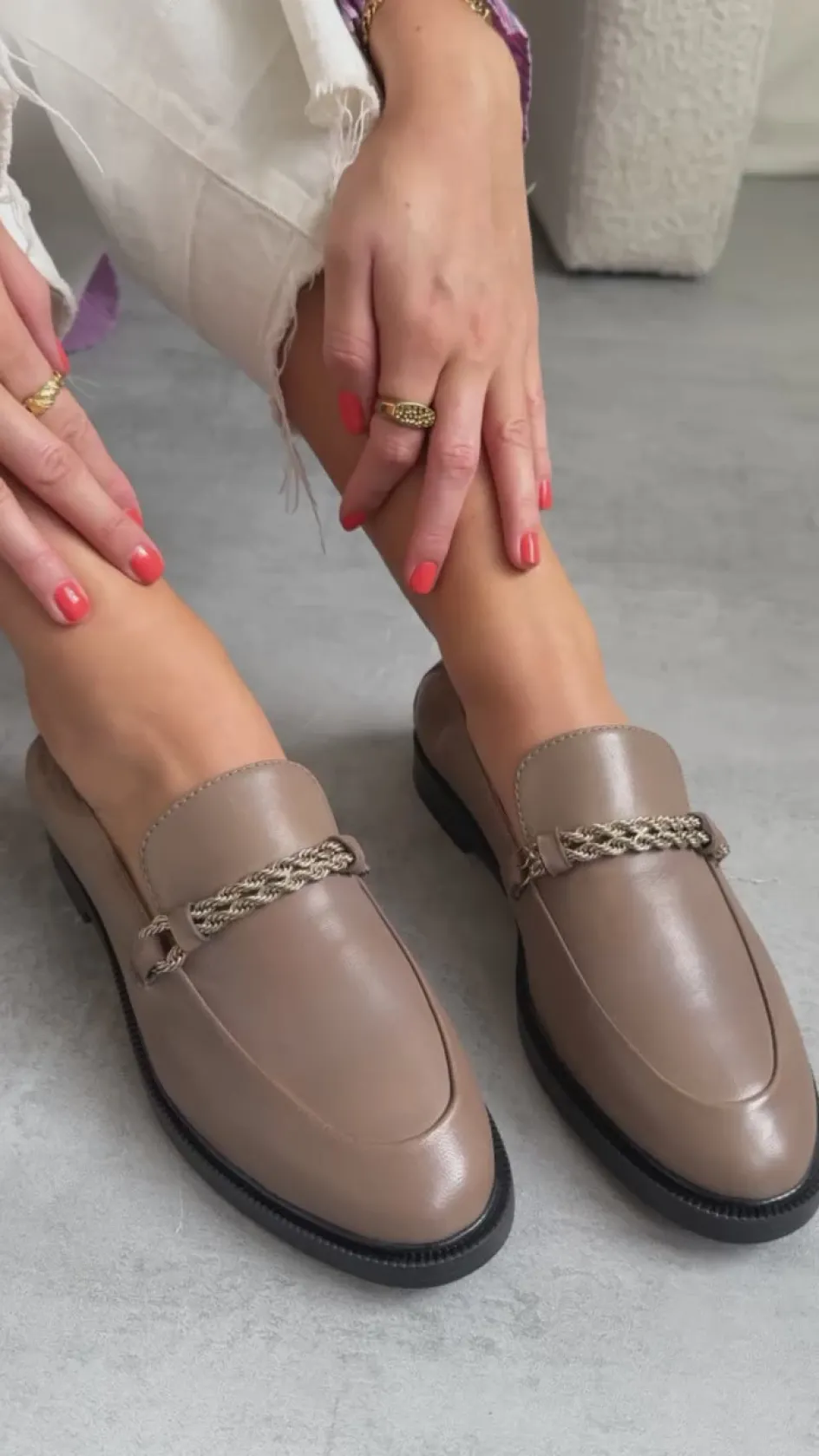 love_and_walk__brown__fungi_brown_4.webp Copenhagen Shoes Loafers*LOVE AND WALK - BROWN - FUNGI (BROWN) Fungi brown