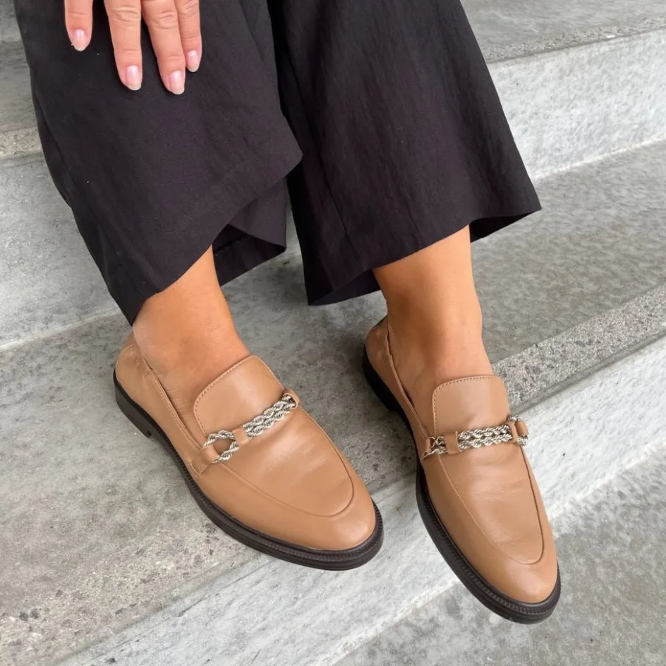 love_and_walk__cappuccino_5.webp Copenhagen Shoes Loafers*LOVE AND WALK - Cappuccino
