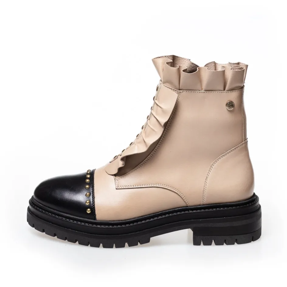 love_me_multi__beige_wbeige_3.webp Copenhagen Shoes Ankelstøvler*LOVE ME MULTI - BEIGE W/BEIGE Loveme multi boot beige w beige