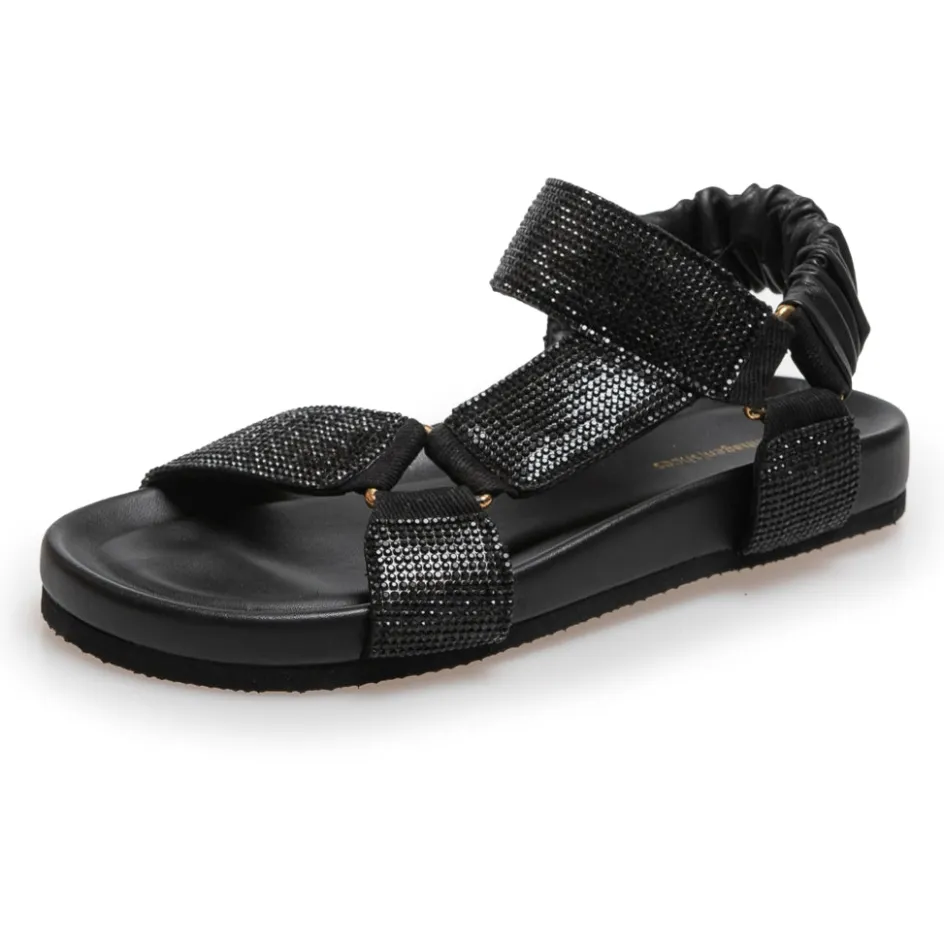 Copenhagen Shoes Flade Sandaler*LOVE SOMEONE - Black