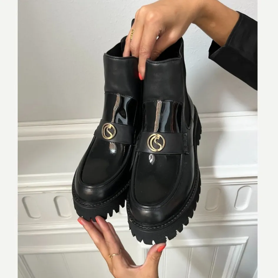 Copenhagen Shoes Chelsea Boots | Ankelstøvler*MAGIC WALK - BLACK Magicwalk boot black