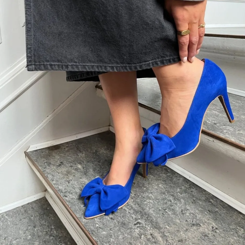 Copenhagen Shoes Stiletter*MAITE 22 - ELECTRIC BLUE Maite22 heels electric blue