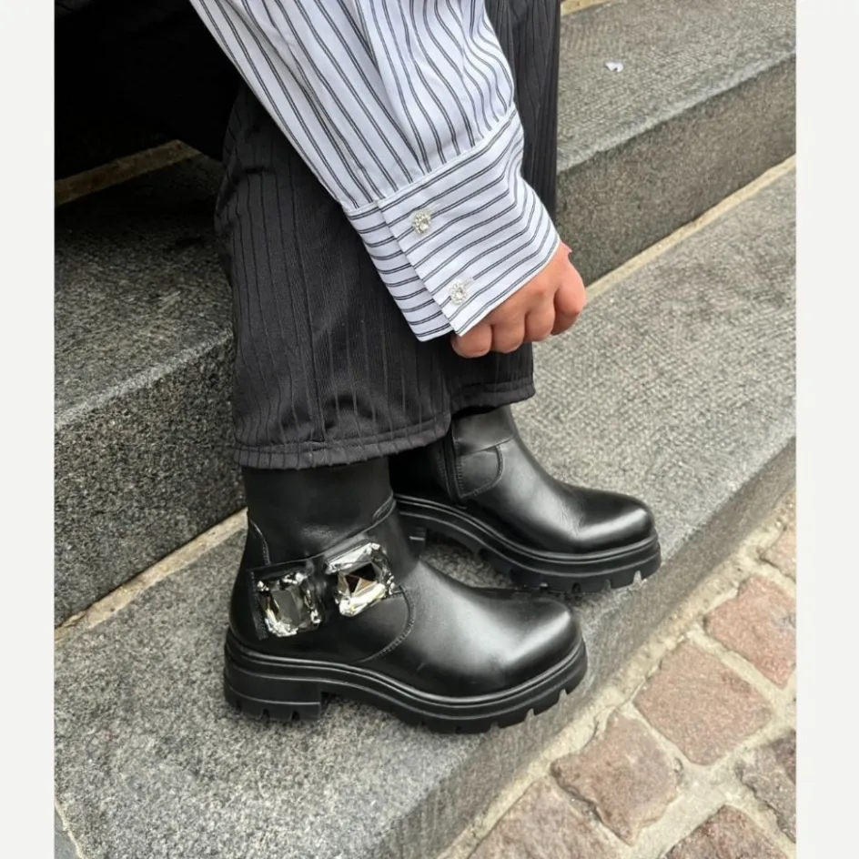 Copenhagen Shoes Ankelstøvler*MAKE HAPPY - BLACK Makehappy boot black