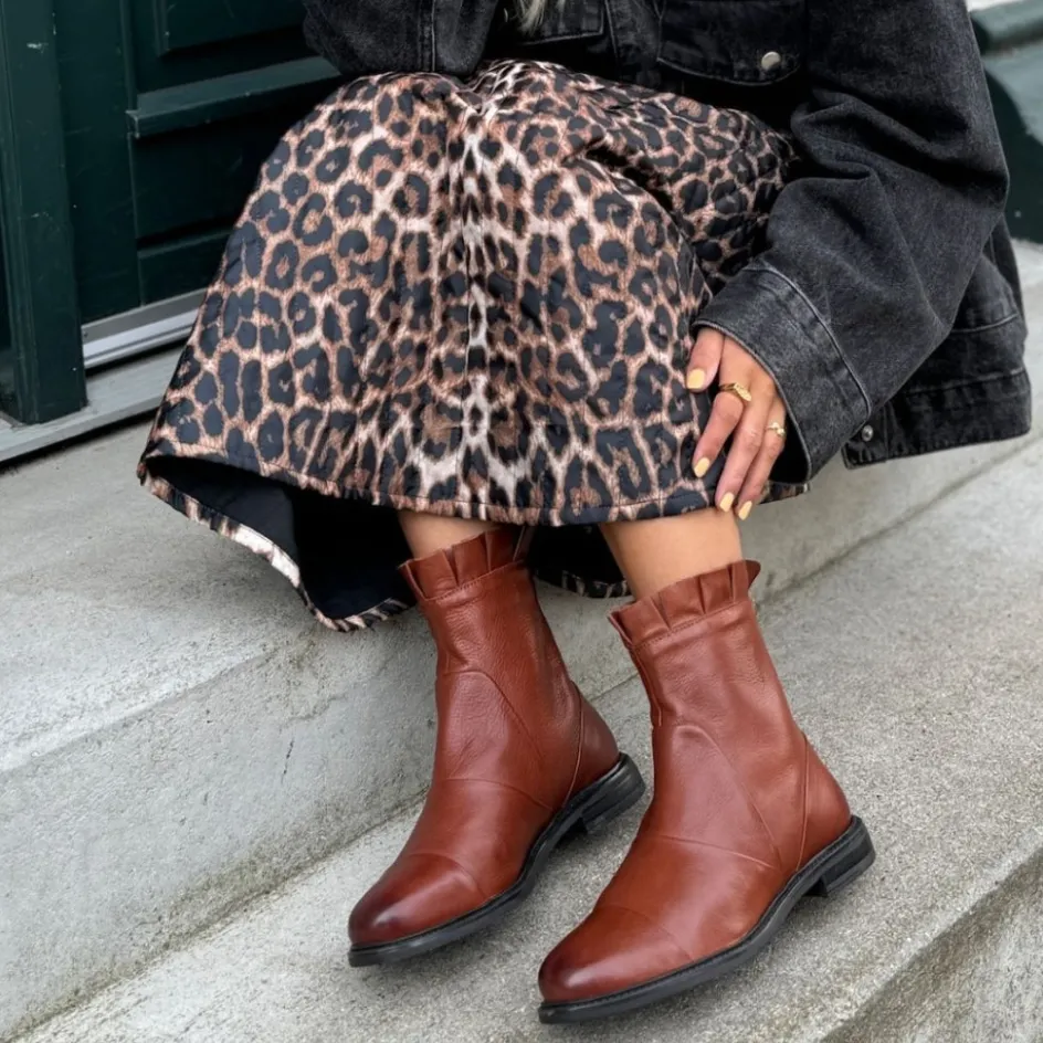 margaret__cognac_9.webp Copenhagen Shoes Ankelstøvler*MARGARET - COGNAC Margaretboot cognac