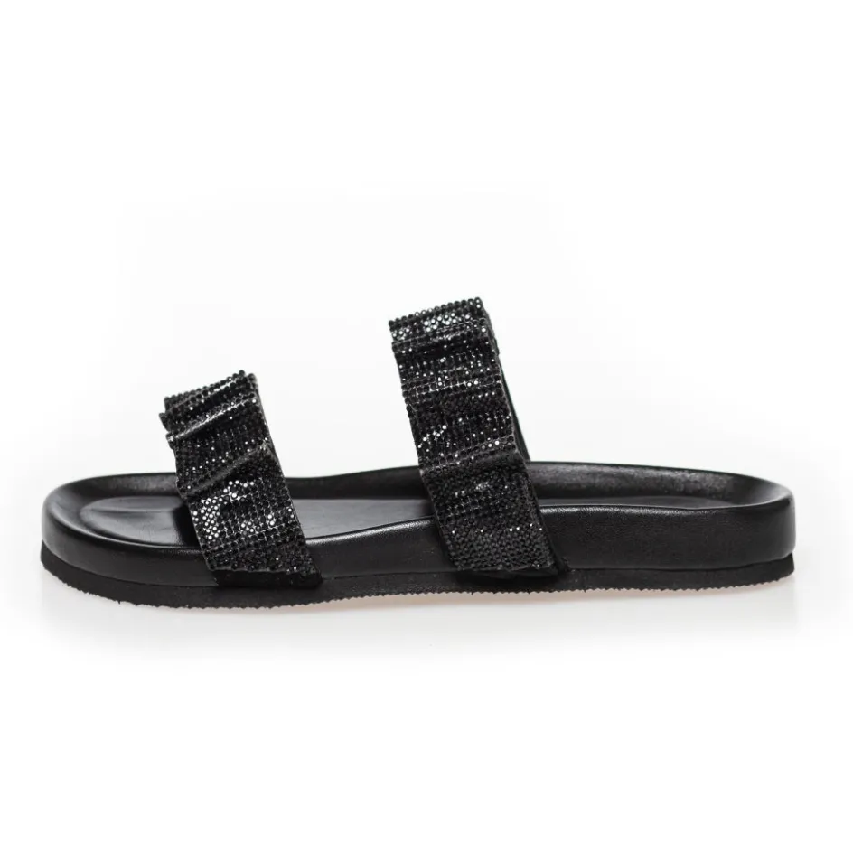 Copenhagen Shoes Flade Sandaler*MOVE WITH LOVE - Black