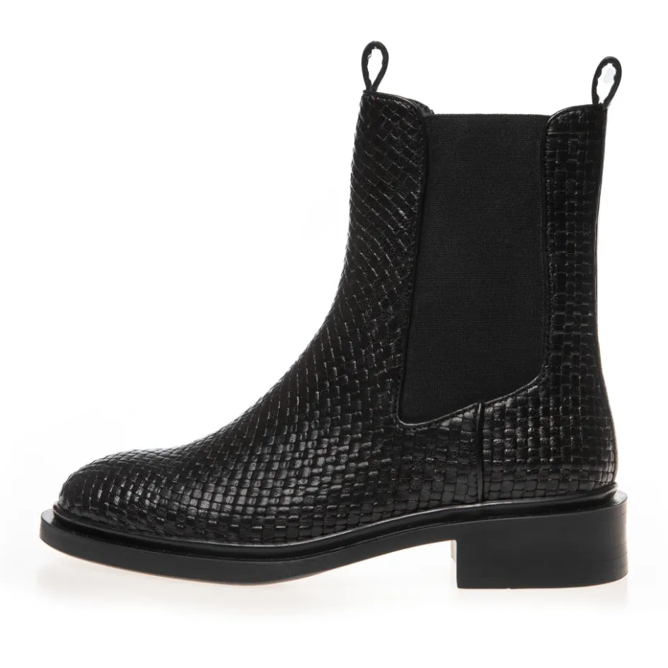Copenhagen Shoes Ankelstøvler*MOVEMENT - BLACK Movementstoevler black