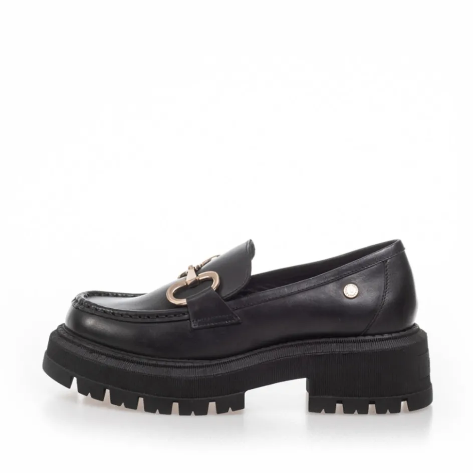 Copenhagen Shoes Loafers*MY DAYS 22 LEATHER - BLACK Mydays 22 leather loafer black