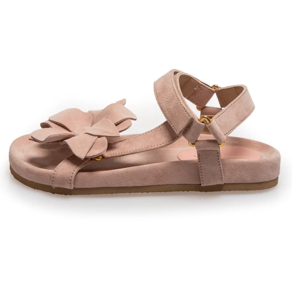 my_flowers__papaya_2.webp Copenhagen Shoes Flade Sandaler*MY FLOWERS - Papaya