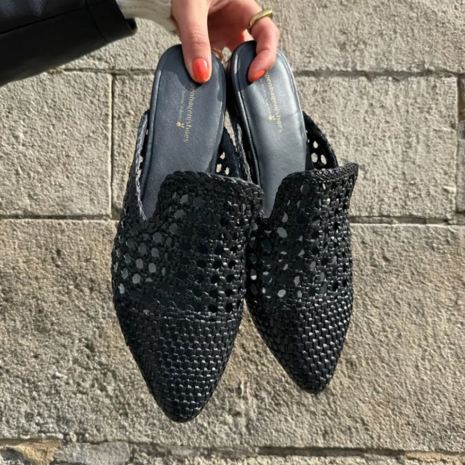 Copenhagen Shoes Loafers*MY GAME - BLACK Mygame slippers black