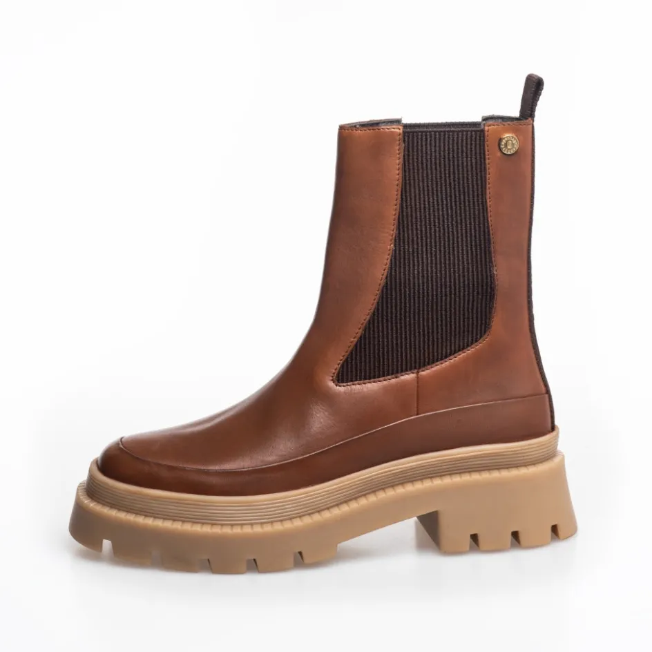 Copenhagen Shoes Chelsea Boots | Ankelstøvler*MY GIRL AND ME - COGNAC Mygirl and me boot cognac
