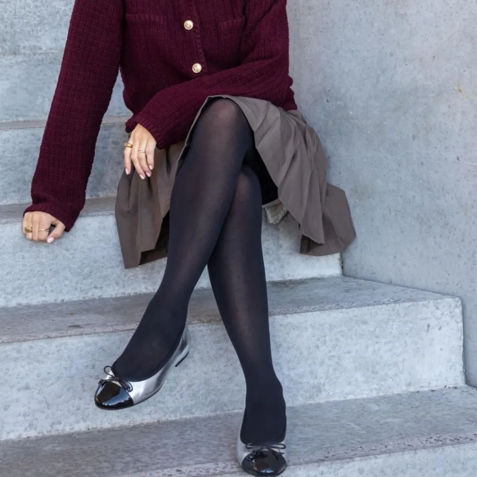 Copenhagen Shoes Ballerinasko*MY OWN BALLERINAS - SILVER / BLACK Sballet flats silver black