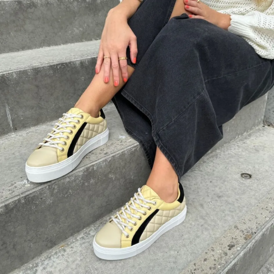 my_sneaks__beigebanana_5.webp Copenhagen Shoes Sneakers*MY SNEAKS - BEIGE/BANANA Beige banana