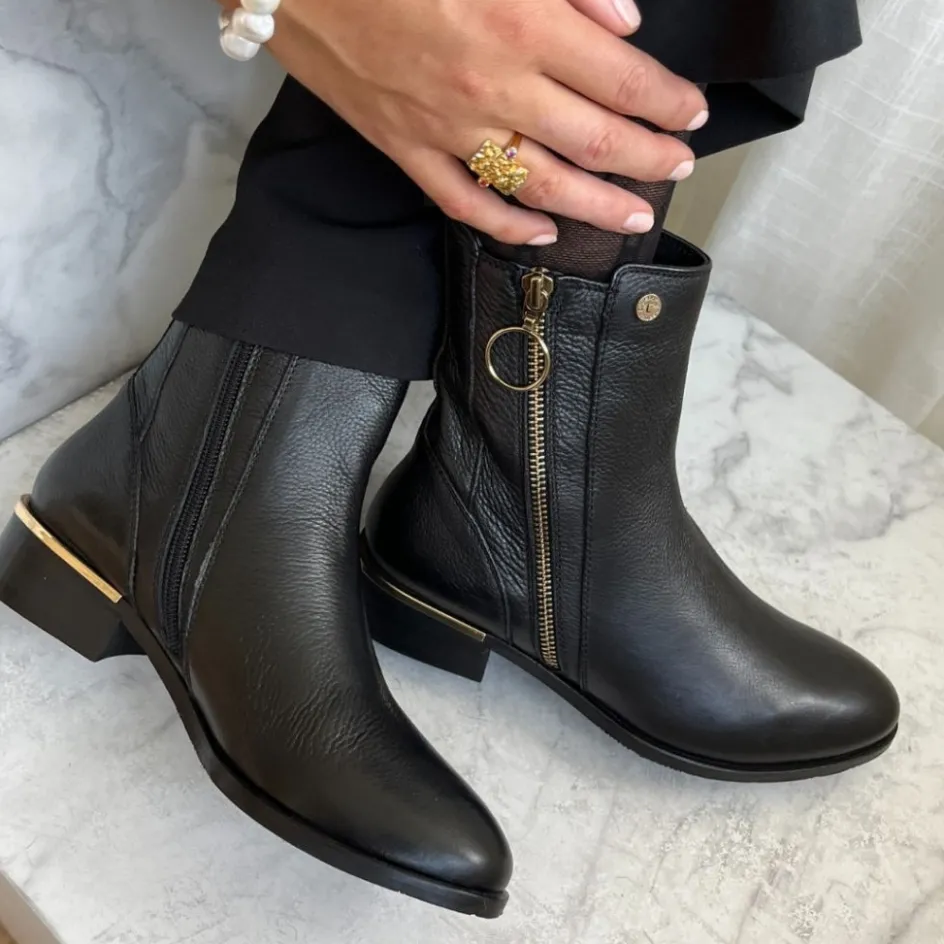 Copenhagen Shoes Ankelstøvler*NEW FEVER 22 BLACK - BLACK Newfever 22 black boot black