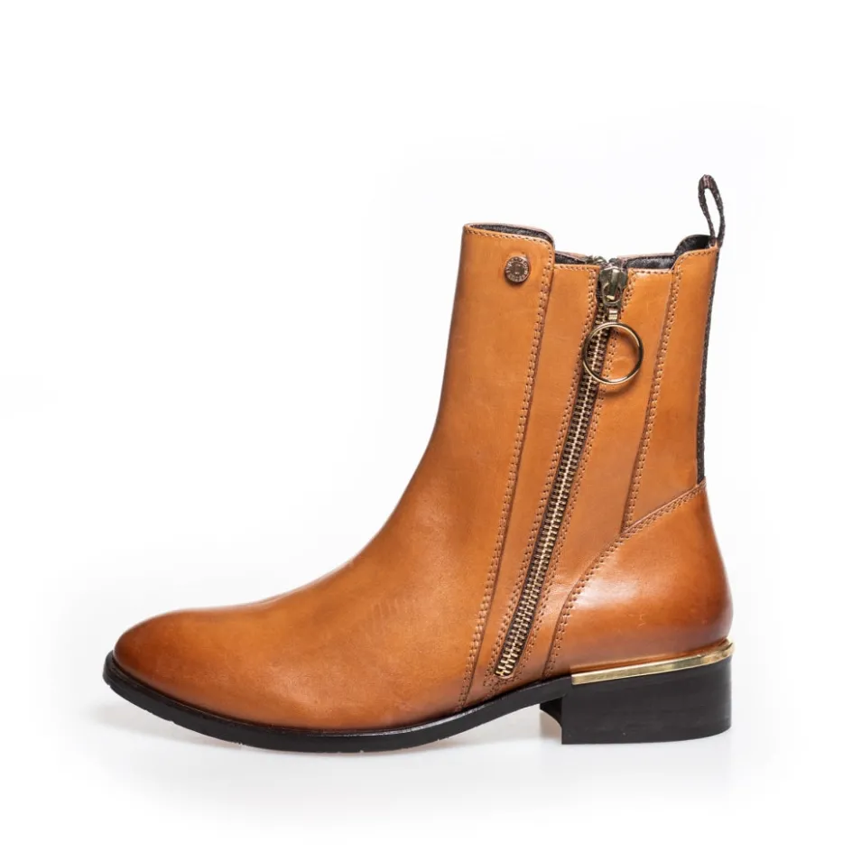 Copenhagen Shoes Ankelstøvler*NEW FEVER 22 COGNAC - COGNAC Newfever 22 cognac boot cognac