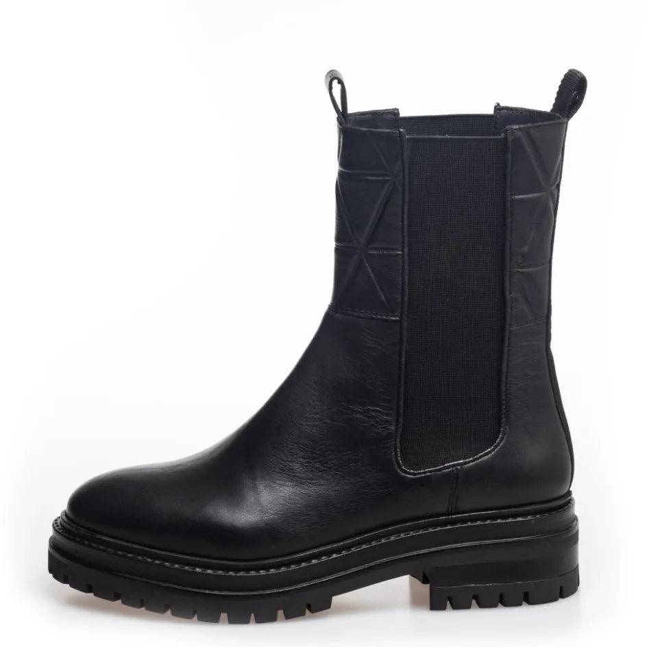 Copenhagen Shoes Chelsea Boots | Ankelstøvler*NEW GOLD AND DREAMS - BLACK Newgold and dreams boot black