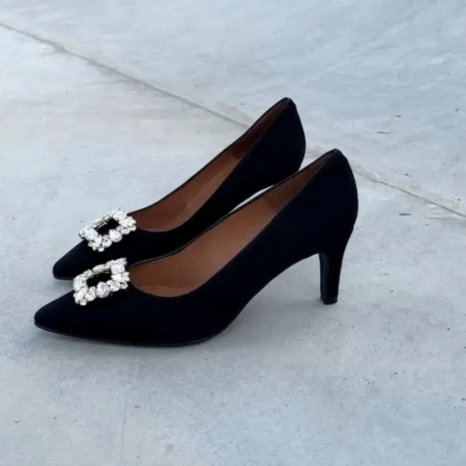 Copenhagen Shoes Stiletter*NEW LA - BLACK Newla heels black