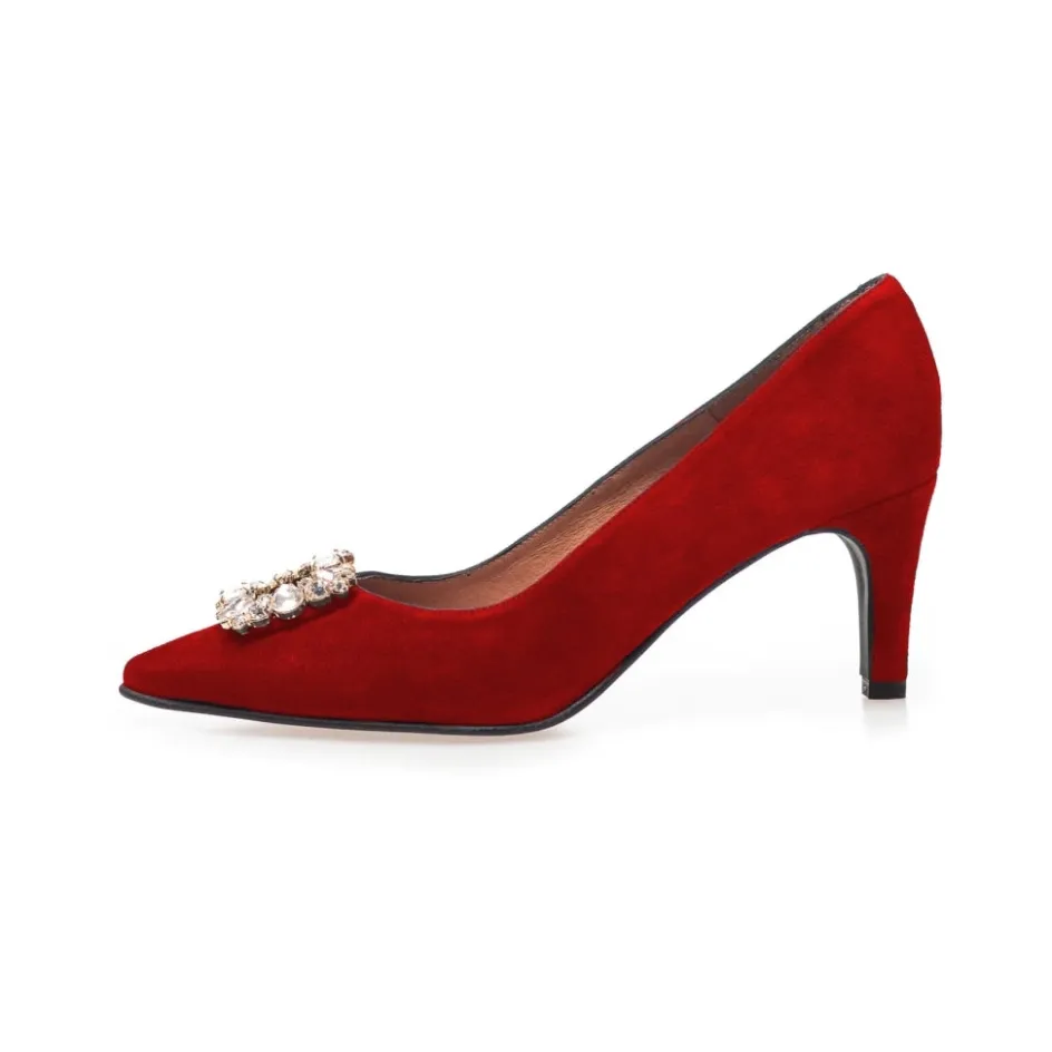 Copenhagen Shoes Stiletter*NEW LA - RED FIRE Newla heels red fire