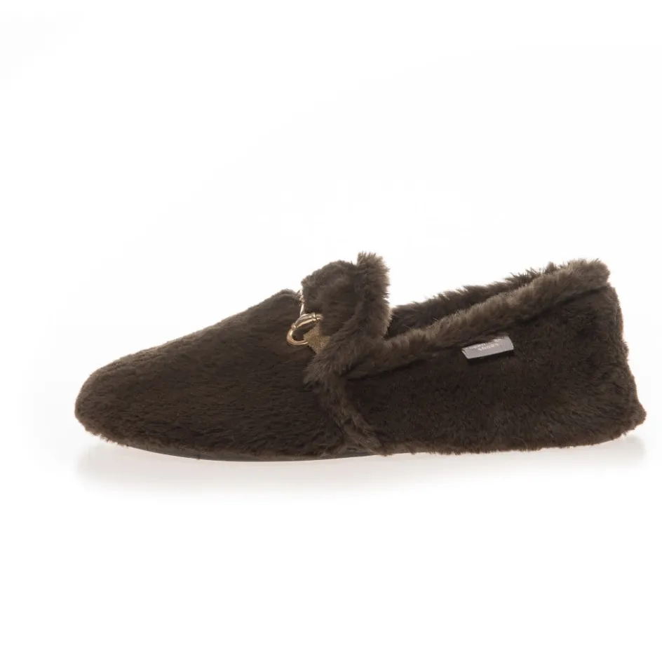 Copenhagen Shoes Hjemmesko*NEW MELANIA - KHAKI Newmelania homeslipper khaki