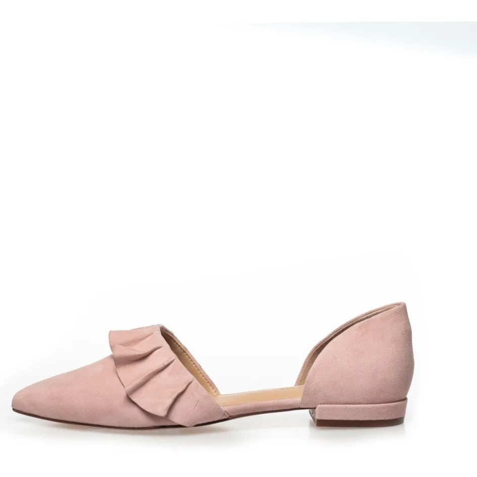 new_romance___suede__rosa_6.webp Copenhagen Shoes Ballerinasko*NEW ROMANCE 23 - SUEDE - Rosa
