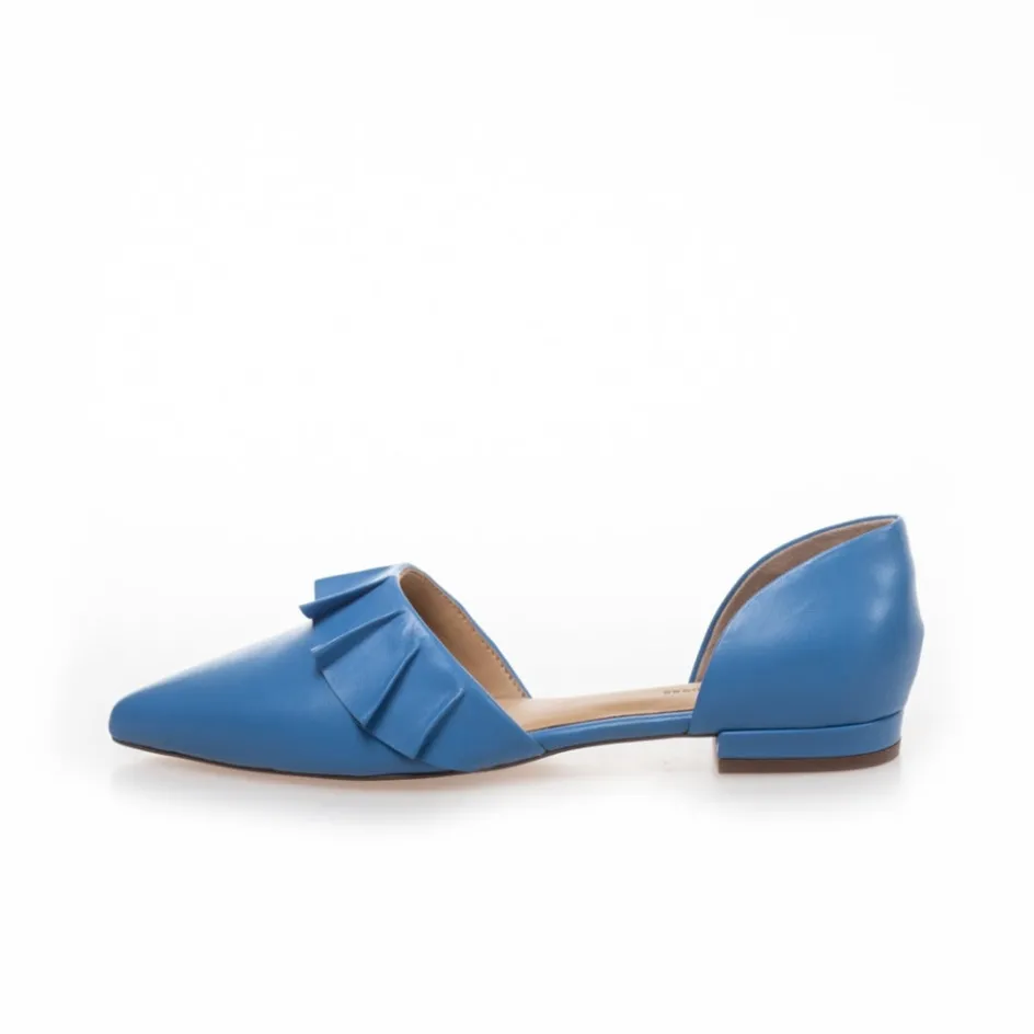 Copenhagen Shoes Ballerinasko*NEW ROMANCE 23 LEATHER - Electric blue