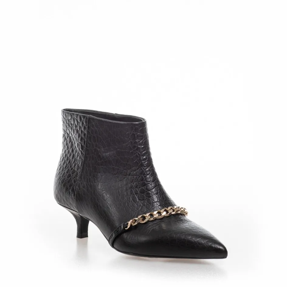 pari_chain__black_croco_2.webp Copenhagen Shoes Støvler Med Hæl | Ankelstøvler*PARI' CHAIN - Black Croco Parichain boot black croco